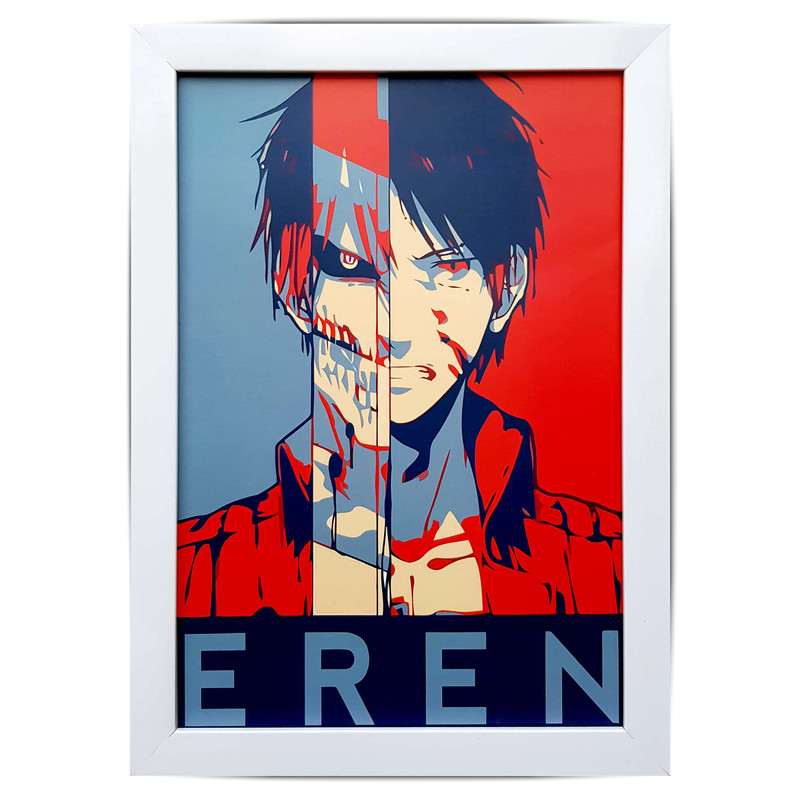 تابلو مدل Attack on titan Eren