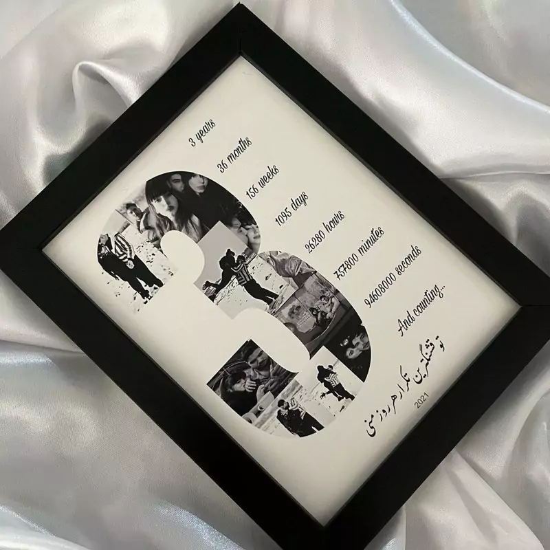 قاب سالگرد ماهگرد رابطه سایز 16.21،20.30