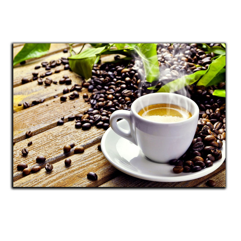تابلو شاسی دنیای قاب طرح قهوه ترک مدل SH-5280