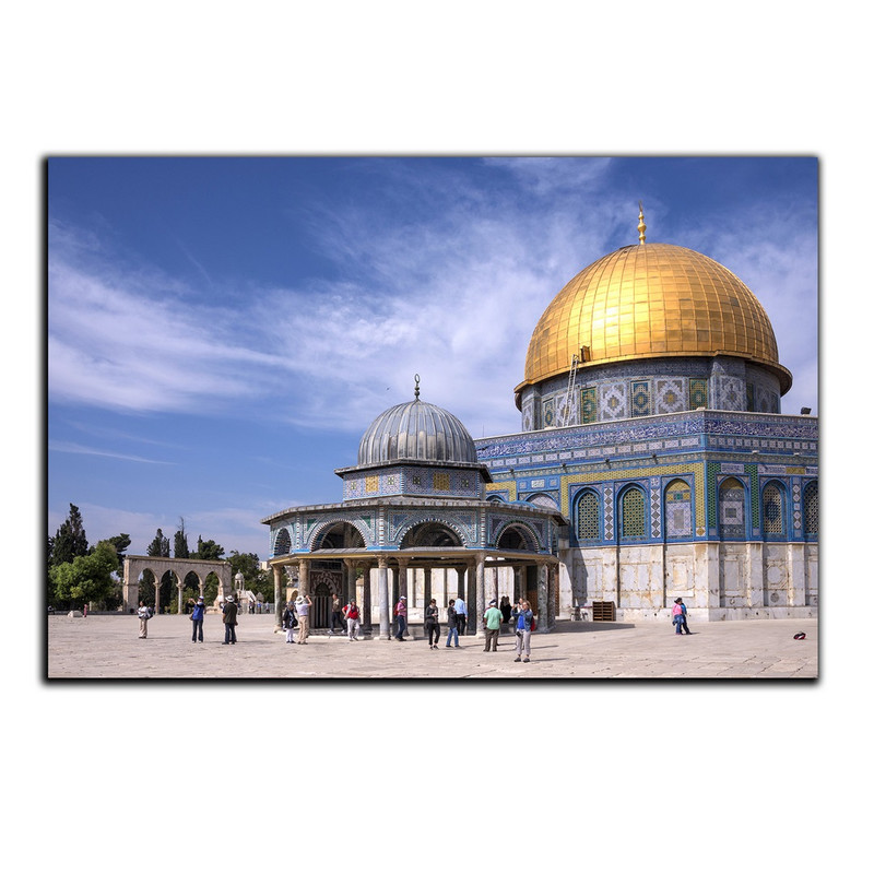 تابلو شاسی دنیای قاب طرح بیت المقدس مسجد الاقصی مدل SH-s568