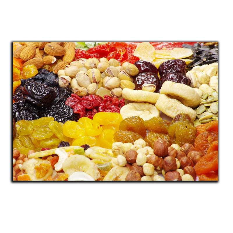 تابلو شاسی دنیای قاب طرح آجیل و خشکبار مدل SH-S344