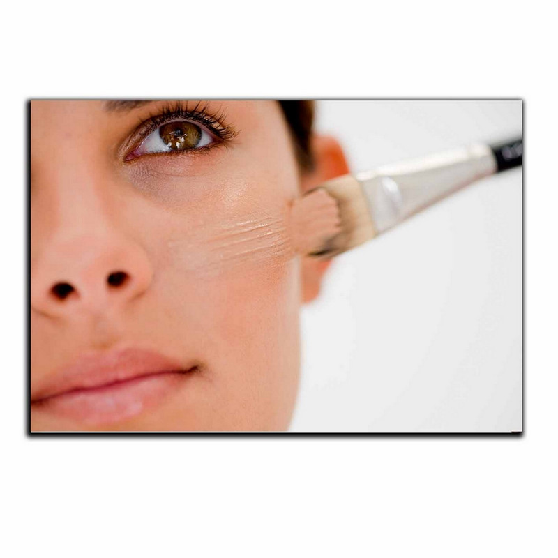 تابلو شاسی دنیای قاب طرح کانتور صورت مدل SH-6695