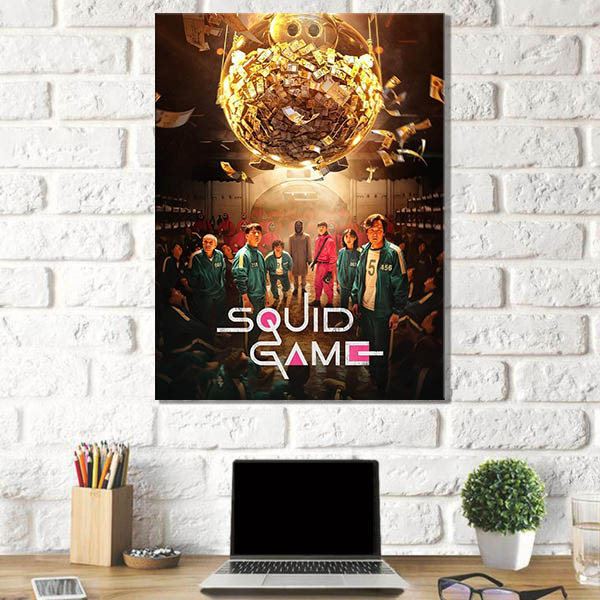 تابلو شاسی مدل اسکویید گیم-Squid Game کد 53CH