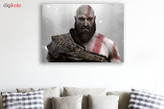 تابلو شاسی دنیای قاب طرح بازی God Of War مدل Amazing Game 4