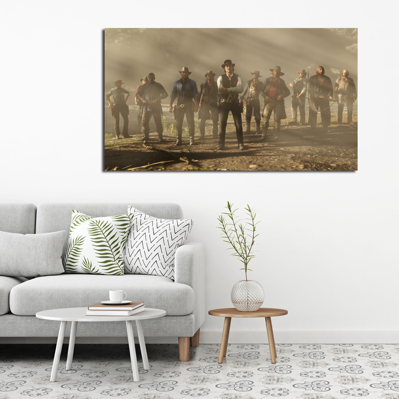 تابلو شاسی مدل Red Dead کد 23