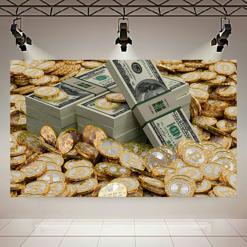 تابلو شاسی طرح ارزدیجیتال مدل بیت کوین و دلار کد AR4000