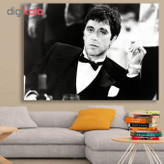 تابلو شاسی دنیای قاب طرح فیلم Scarface مدل آل پاچینو 2