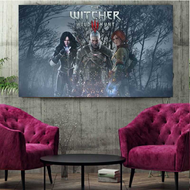 تابلو شاسی طرح WITCHER مدل SDT623