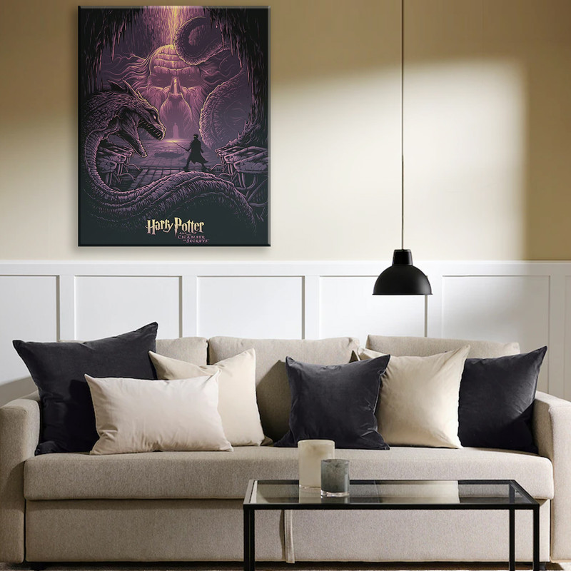 تابلو شاسی مدل هری پاتر و تالار اسرار طرح 1 Harry Potter and the Chamber of Secrets Alt 1 کدC1-39