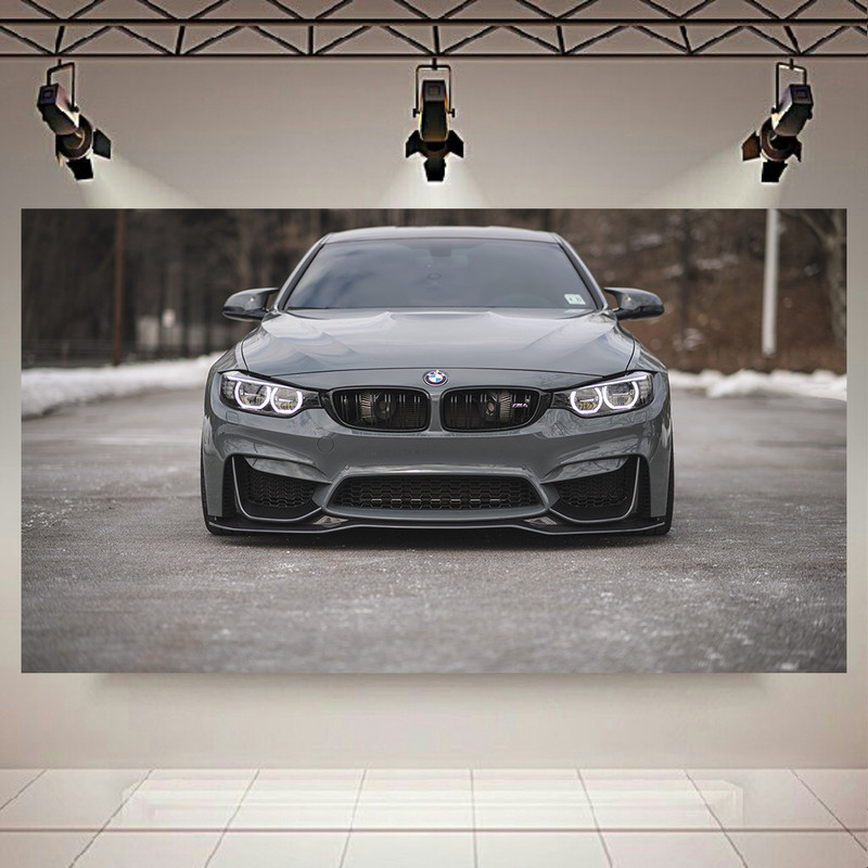 تابلو شاسی طرح ماشین مدل  BMW M4 کد AR1860