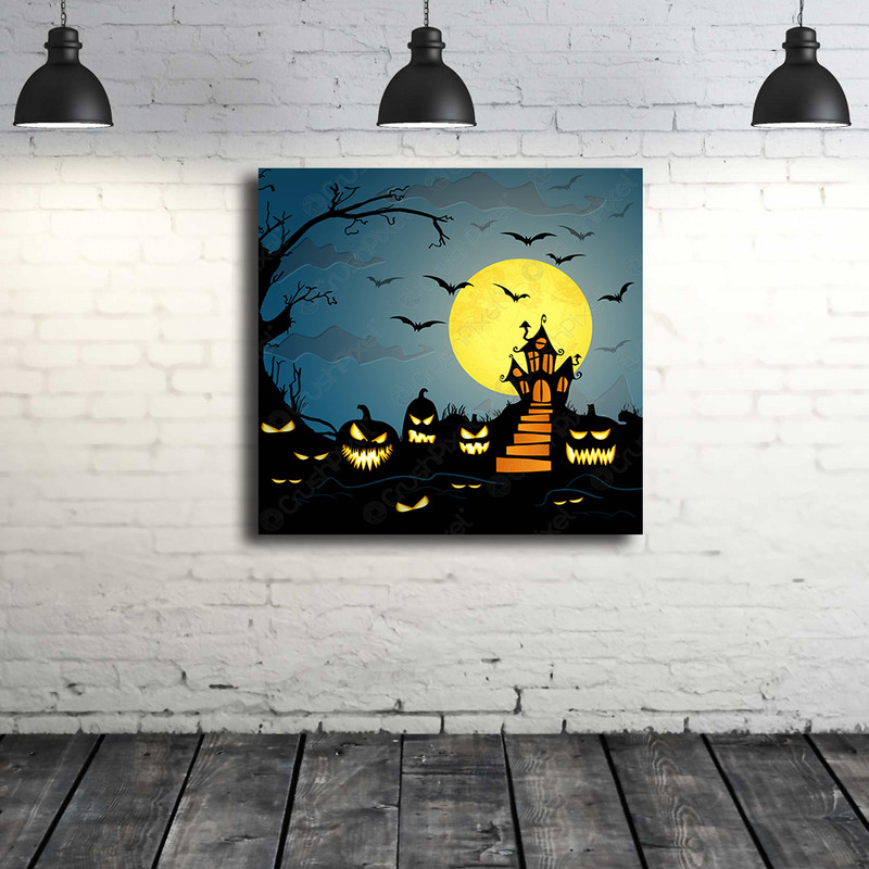 تابلو شاسی مدل Halloween کد 24