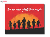 تابلو شاسی طرح Red Dead Redemption 2 مدل T-131