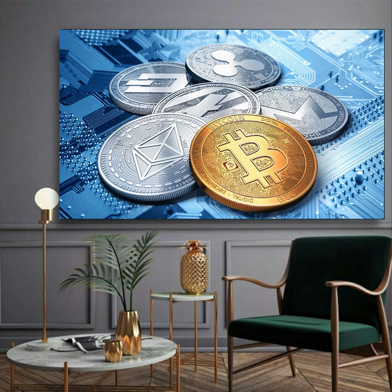 تابلو شاسی طرح بیت کوین کد BL407