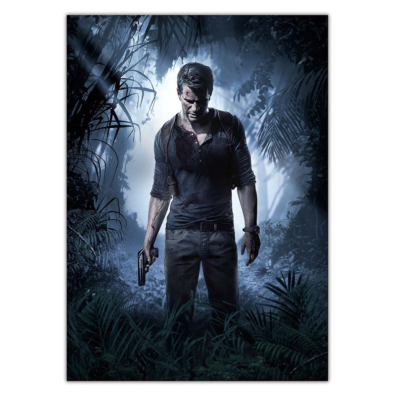 تابلو شاسی ونسونی طرح UnCharted 4 سایز 30 × 40
