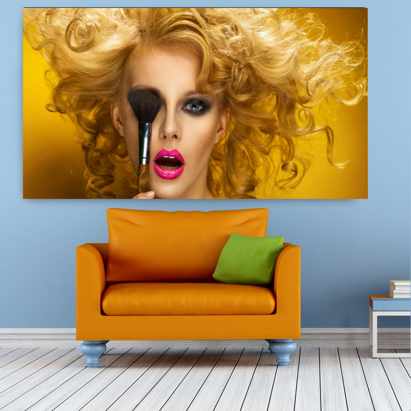 تابلو شاسی طرح آرایشگاه زنانه مدل SDT2918