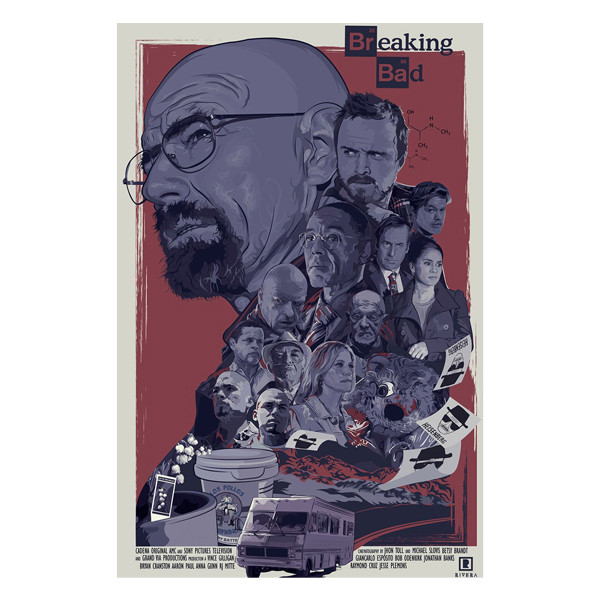 تابلو شاسی طرح Breaking Bad کد 0042