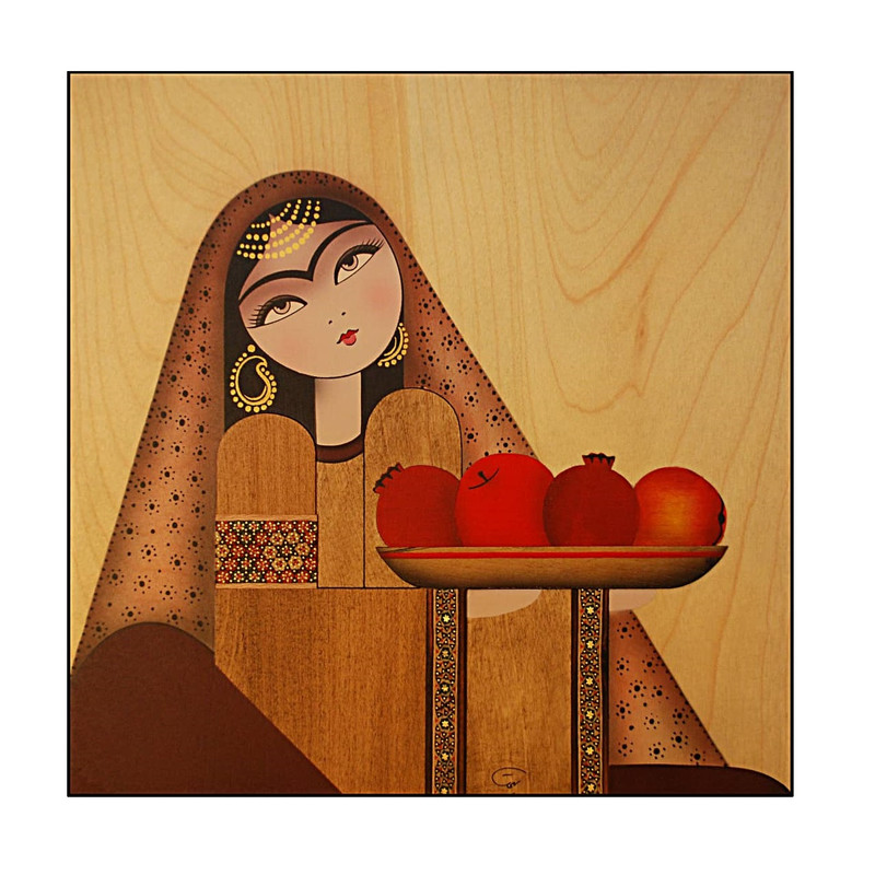 تابلو شاسی طرح خاتون کد 12