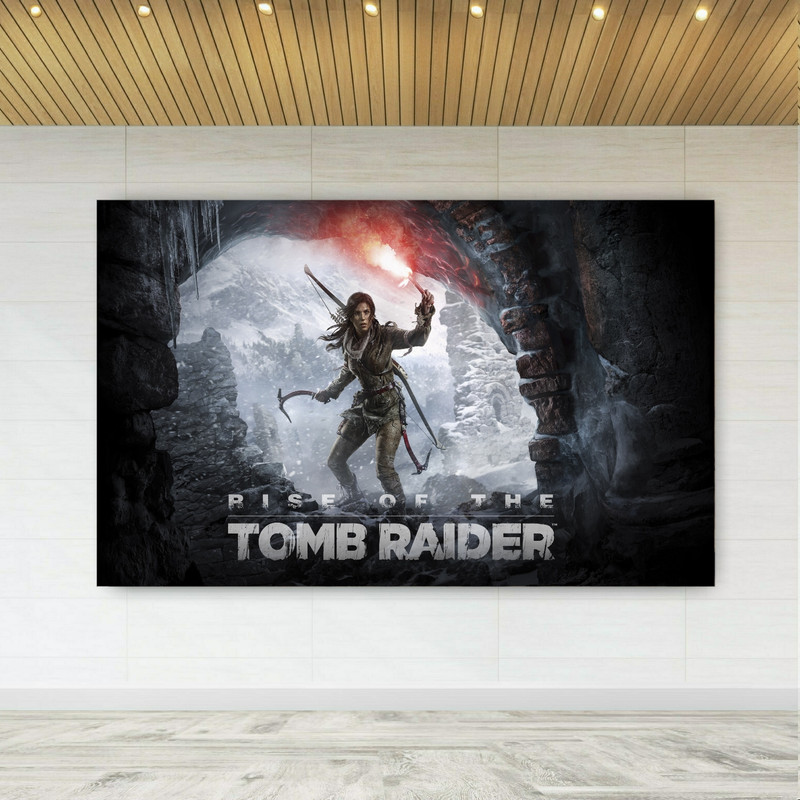 تابلو شاسی طرح گیم Tomb raider مدل  SDB1657