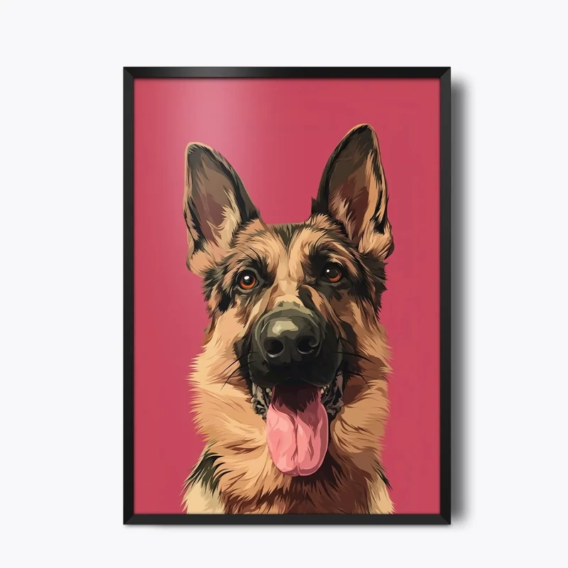 تابلو سگ (Dog)