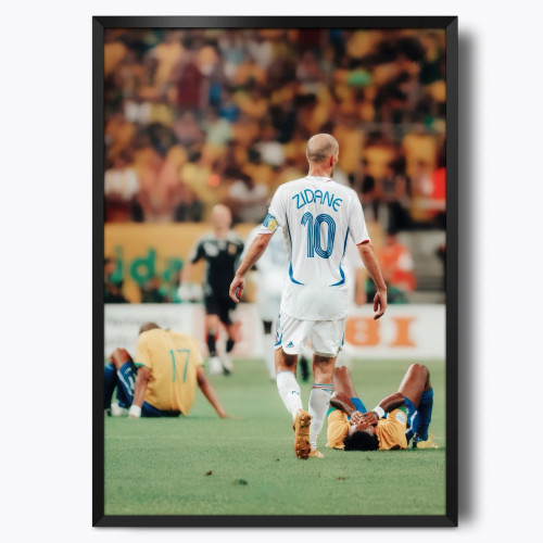 تابلو شخصیت Zinedine Zidane(زینالدین زیدان) T33