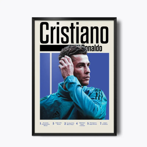 تابلو و قاب عکس Cristiano Ronaldo(کریستیانو رونالدو)