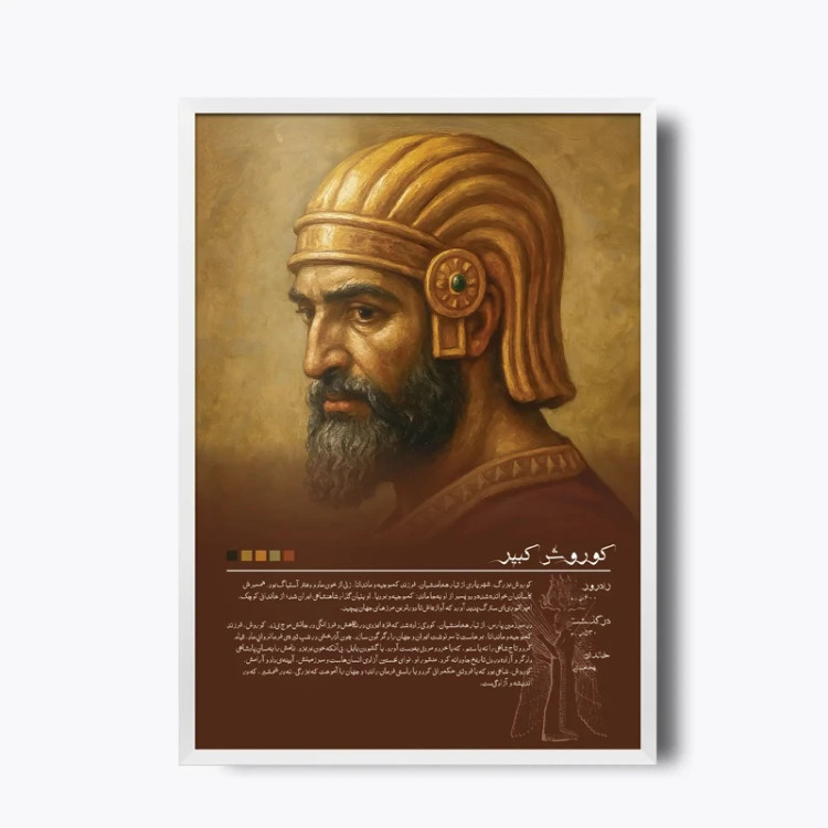 تابلو شخصیت Cyrus the Great(کوروش بزرگ)