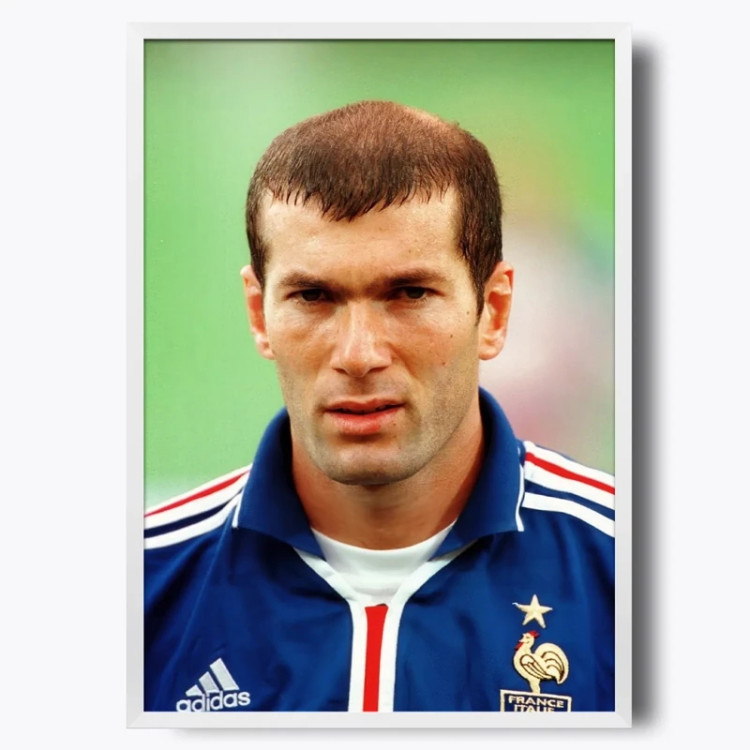 تابلو شخصیت Zinedine Zidane(زینالدین زیدان)
