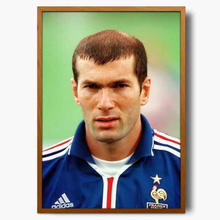 تابلو شخصیت Zinedine Zidane(زینالدین زیدان)