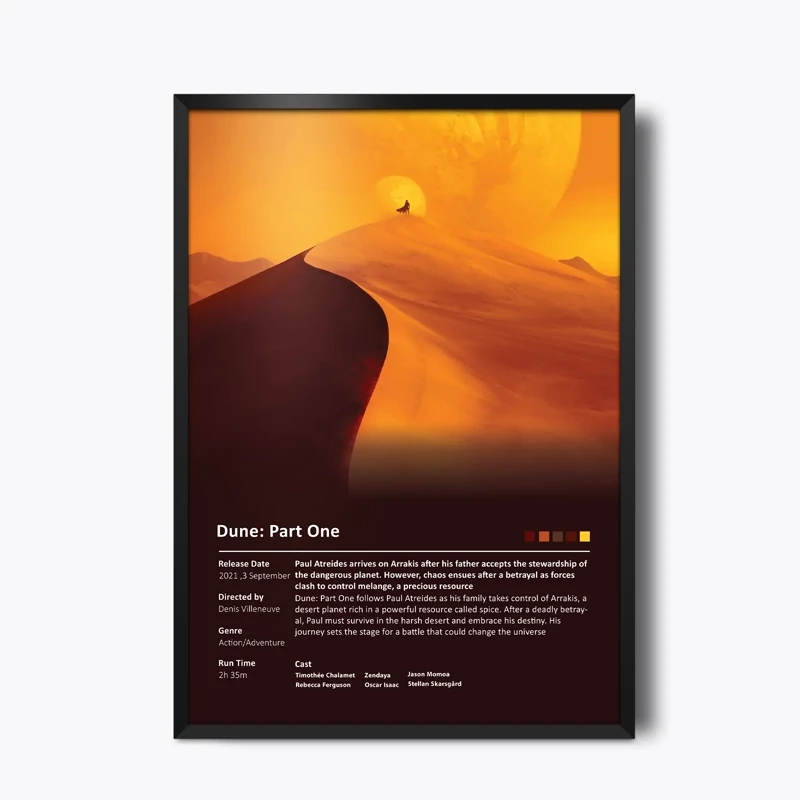 تابلو فیلم Dune: Part Two