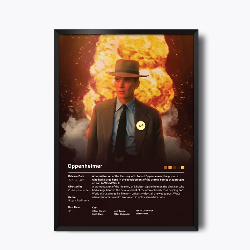 تابلو فیلم Oppenheimer(اوپنهایمر) T1