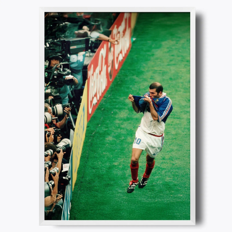 تابلو شخصیت Zinedine Zidane(زینالدین زیدان) T34