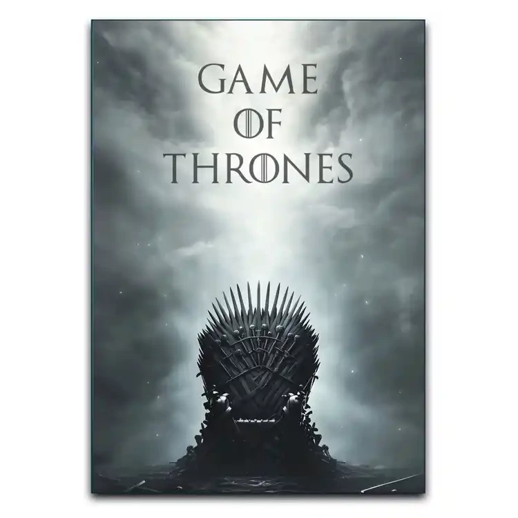 تابلوشاسی دنیای قاب مدل سریال تاج و تخت Game of Thrones