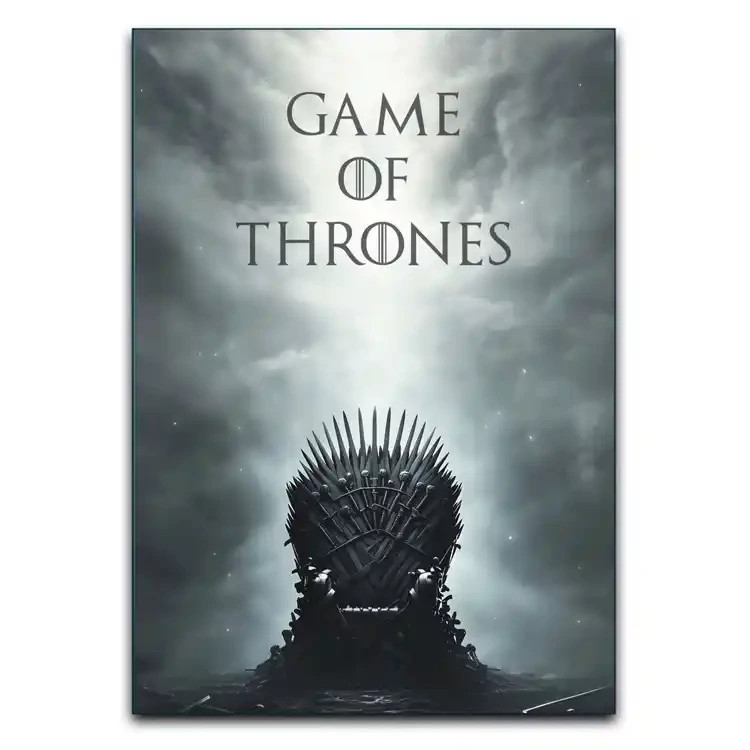 تابلوشاسی دنیای قاب مدل سریال تاج و تخت Game of Thrones