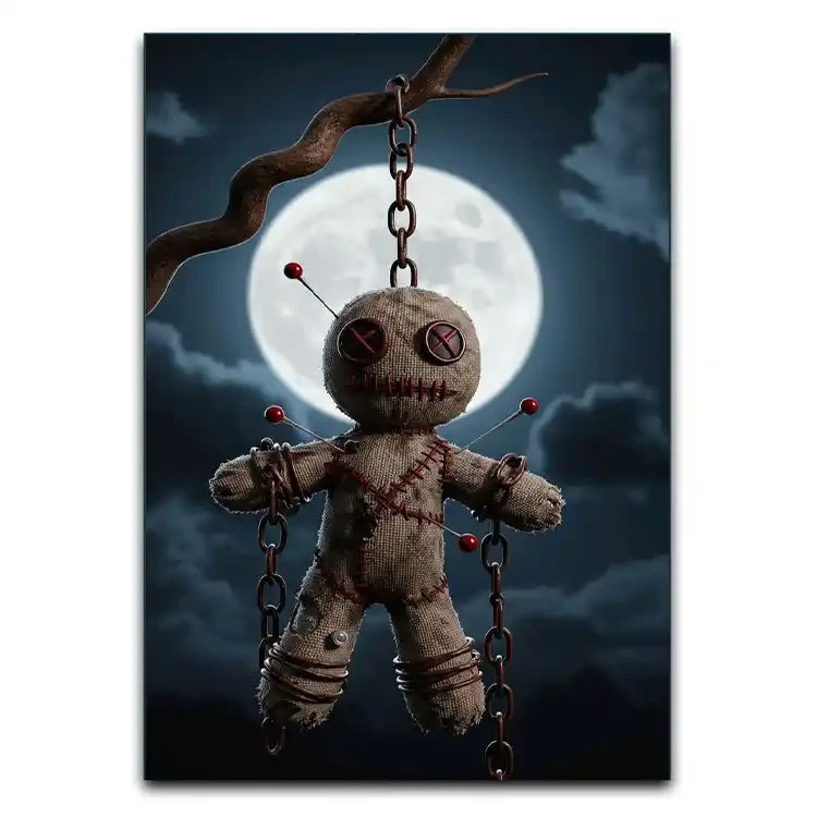 تابلوشاسی دنیای قاب مدل ترسناک VooDoo