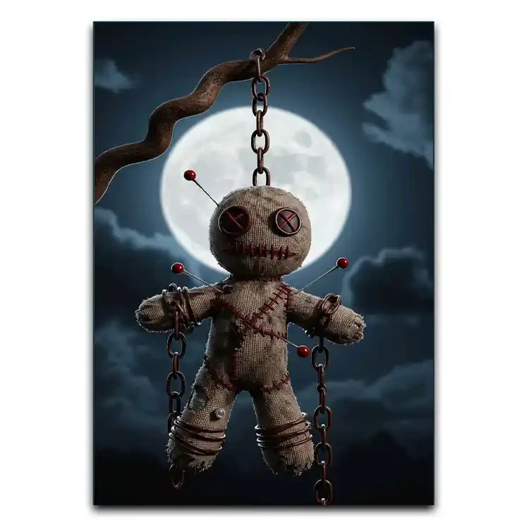 تابلوشاسی دنیای قاب مدل ترسناک VooDoo