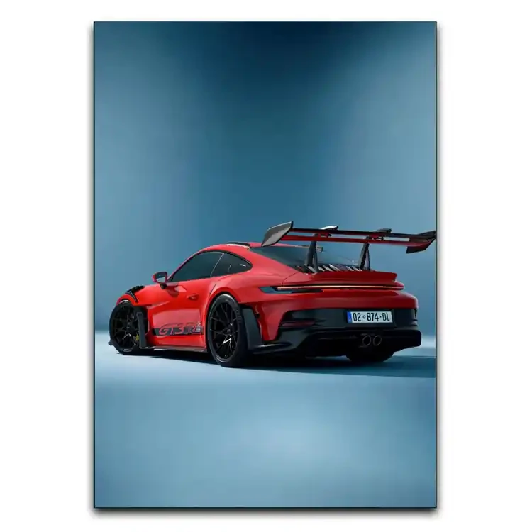تابلوشاسی دنیای قاب مدل پورشه GTR3 قرمز
