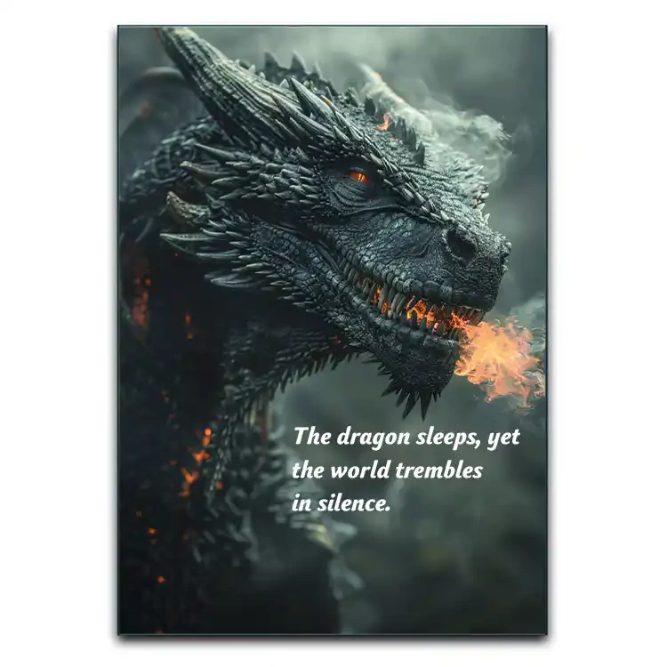 تابلوشاسی دنیای قاب مدل گودزیلا Godzilla