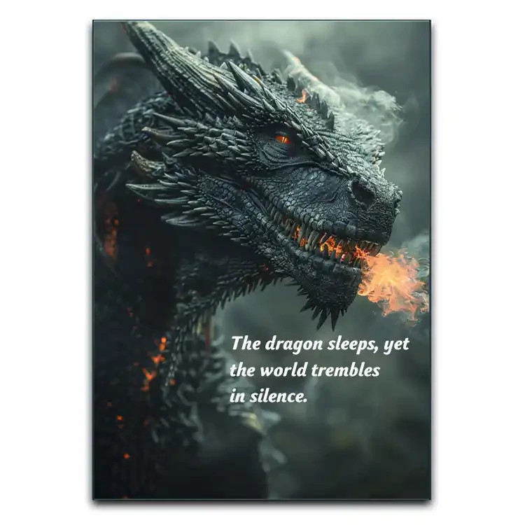 تابلوشاسی دنیای قاب مدل گودزیلا Godzilla