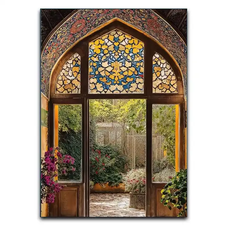 تابلوشاسی دنیای قاب مدل معماری ایرانی