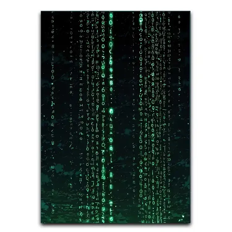 تابلوشاسی دنیای قاب مدل صفر و یک باینری