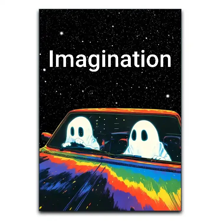 تابلوشاسی دنیای قاب مدل خیالی Imagination