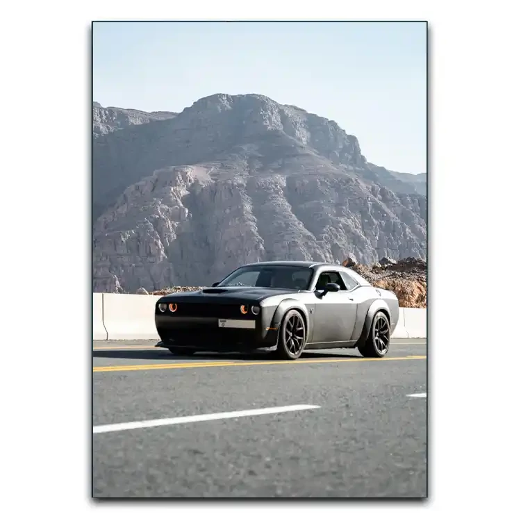تابلوشاسی دنیای قاب مدل ماشین دوج Dodge