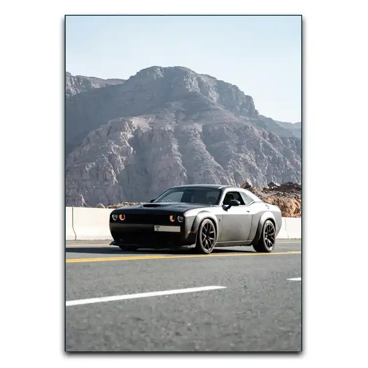 تابلوشاسی دنیای قاب مدل ماشین دوج Dodge