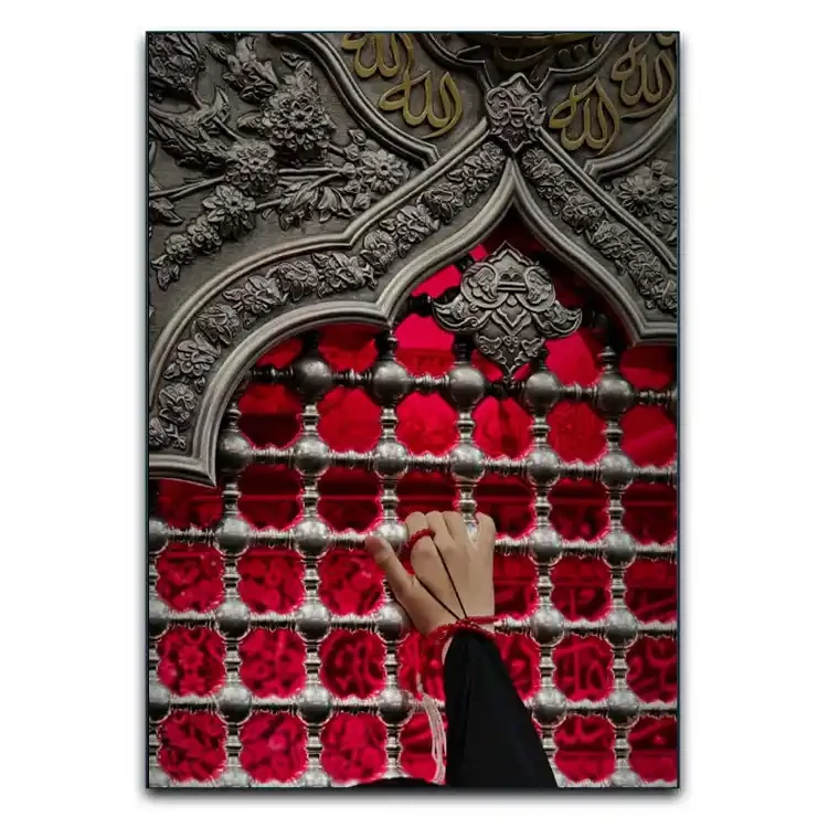 تابلوشاسی دنیای قاب مدل ضریح امام حسین