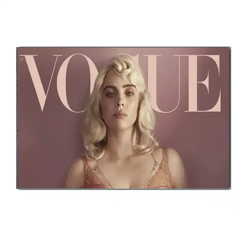 تابلوشاسی دنیای قاب مدل بیلی ایلیش Billie Eilish