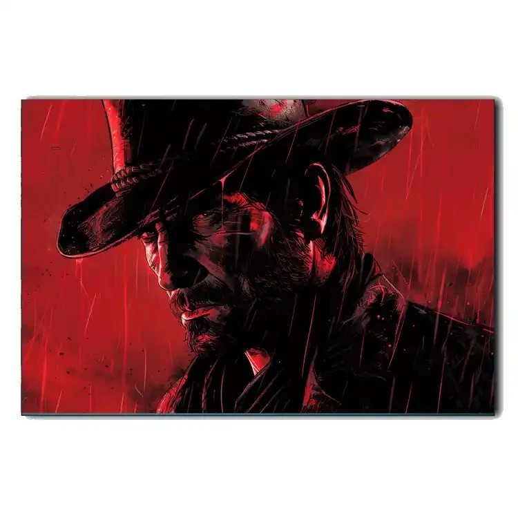 تابلوشاسی دنیای قاب مدل بازی ردد Red Dead Redemption