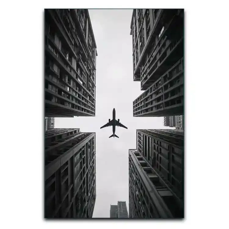 تابلو طرح مینمیال هواپیمان