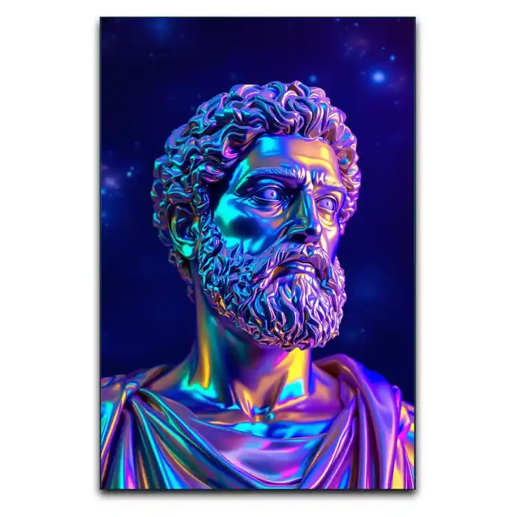 تابلو طرح مجسمه هولوگرافیکی 3D