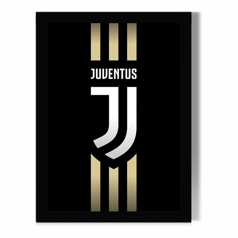 تابلو مدل دیواری طرح یوونتوس Juventus  کد FD585