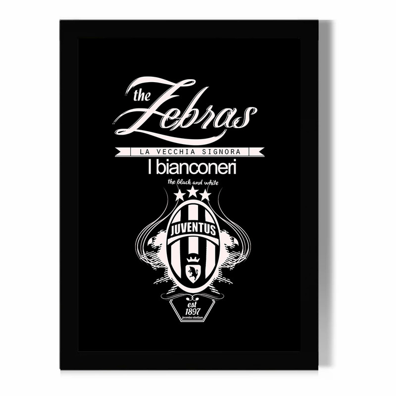 تابلو مدل دیواری طرح یوونتوس | Juventus  کد FD542
